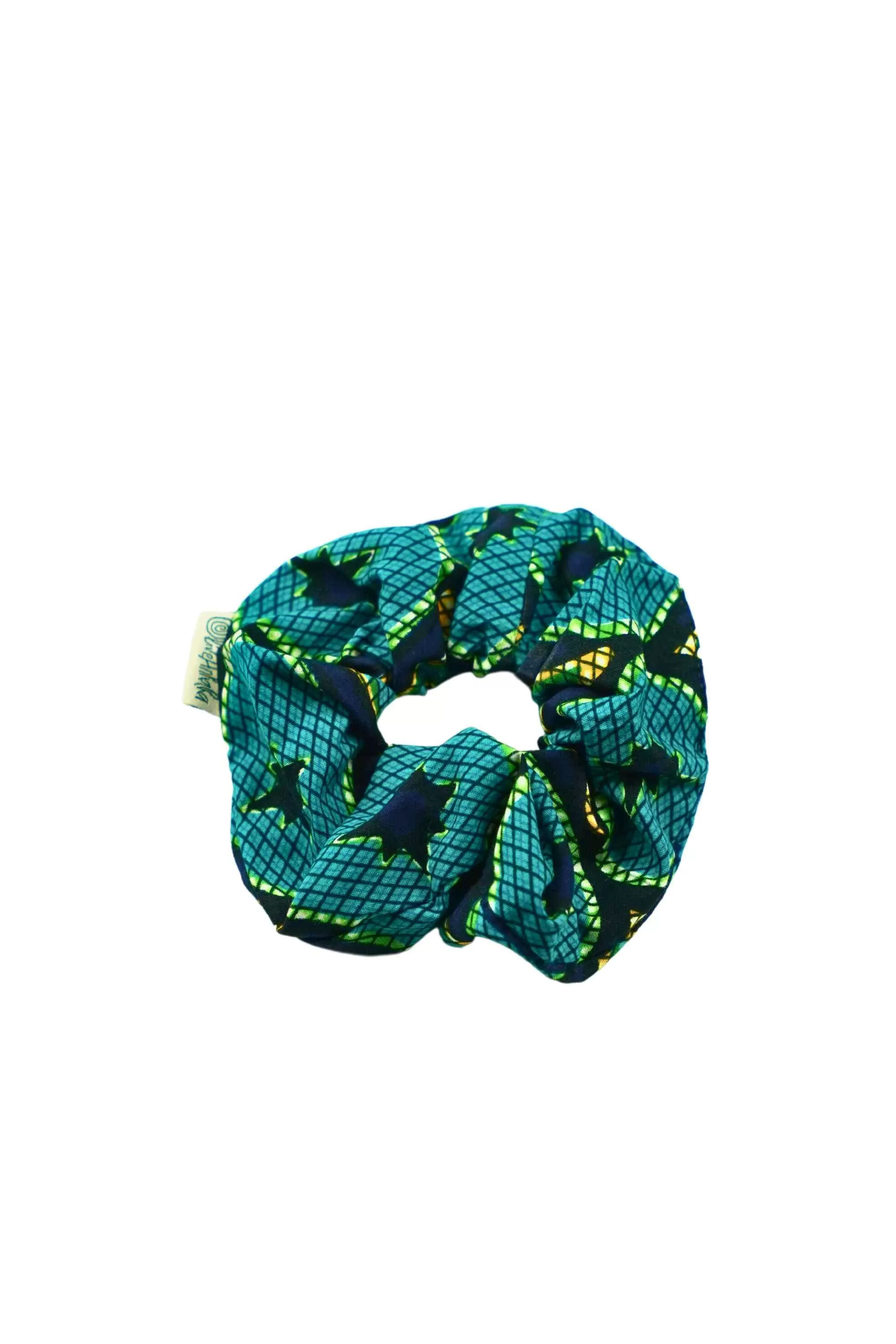 Scrunchie African Ankara Wax Cotton Print - 232