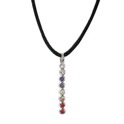 Seven Gems Chakra Pendant