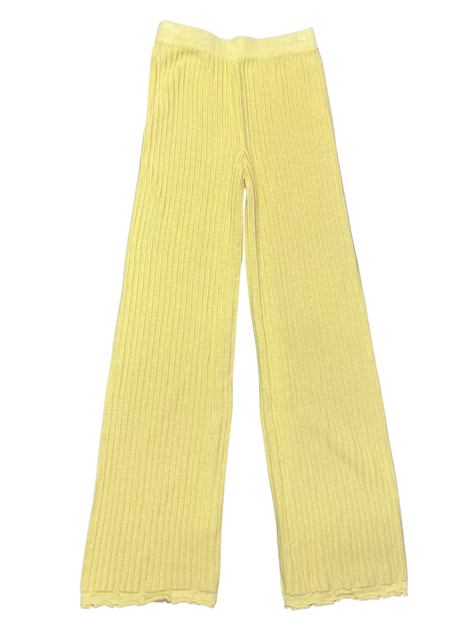 Size 8 - Arthur Apparel Limoncello Pinstripe Knit Pants