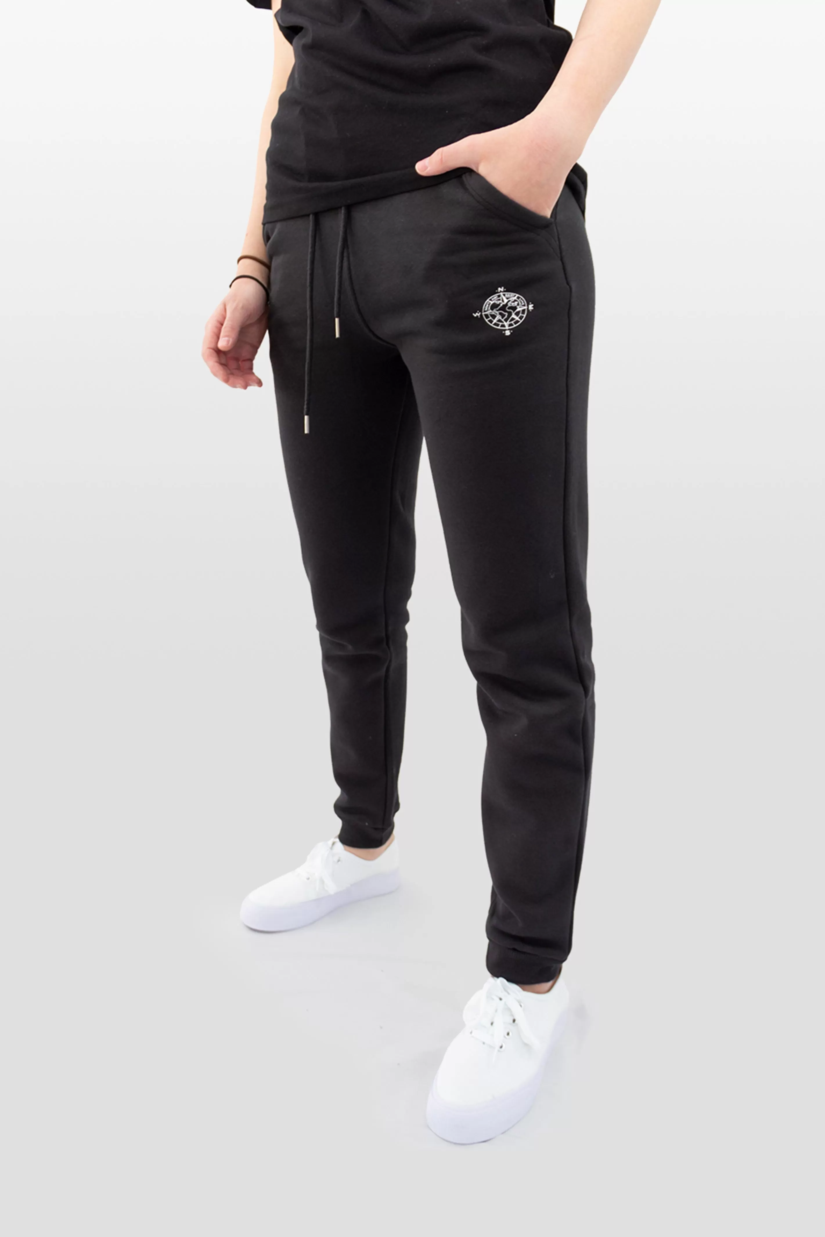 Sweatpants Compass // Deep Black