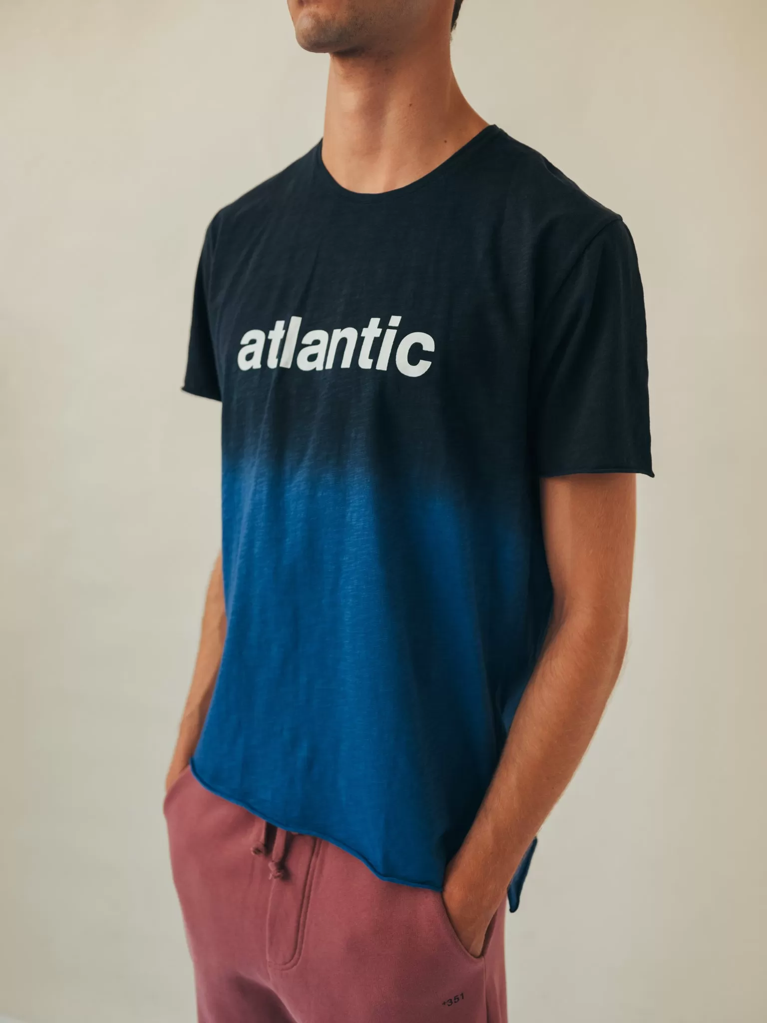 T-SHIRT ATLANTIC DEGRADEE & OFF-WHITE