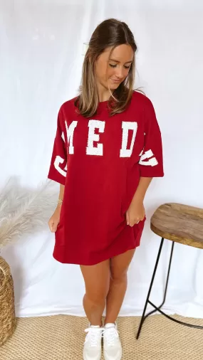 The Gameday T-Shirt Dress