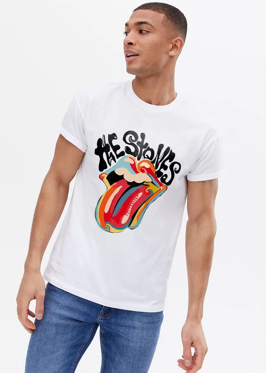 The Rolling Stones Men Half Sleeve T-Shirt