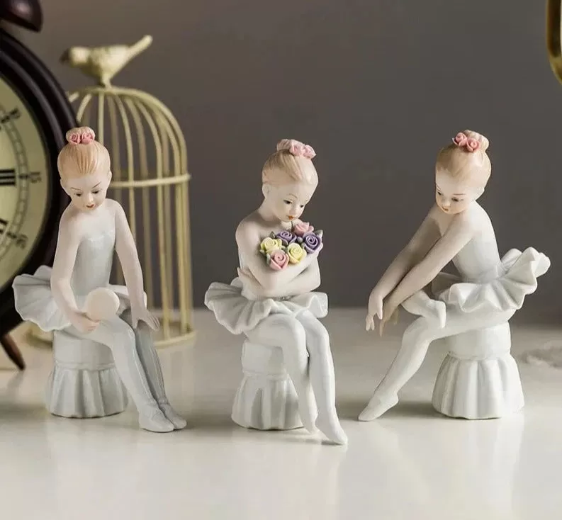 The Tiny Ballerina Figurines