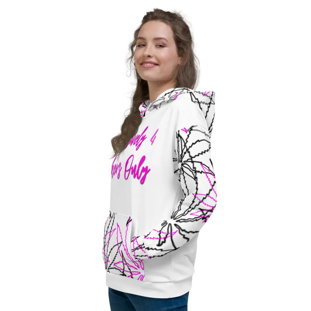 Unisex Pink/Black Leaf E4SO Hoodie