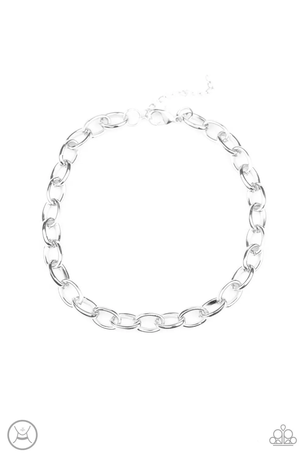 Urban Uplink Silver Choker-Necklace