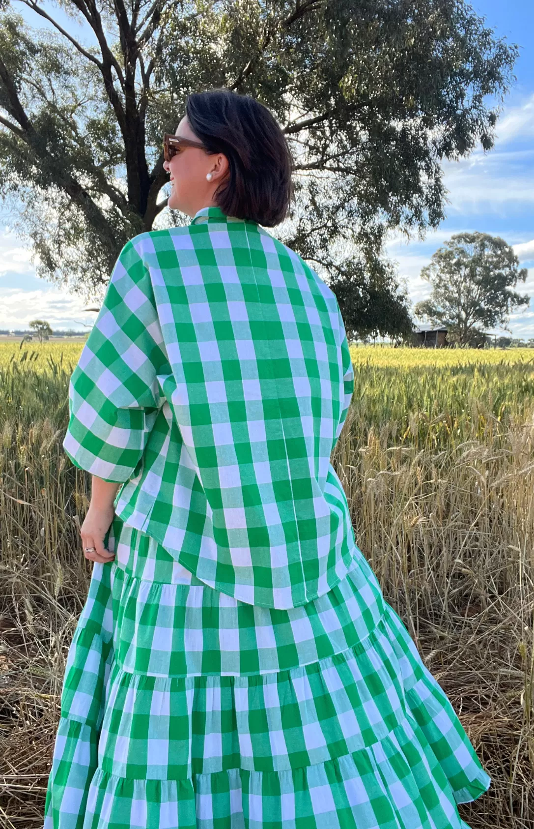 Veronica Skirt - Apple Check