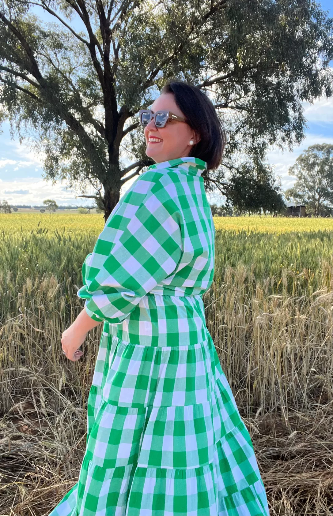 Veronica Skirt - Apple Check