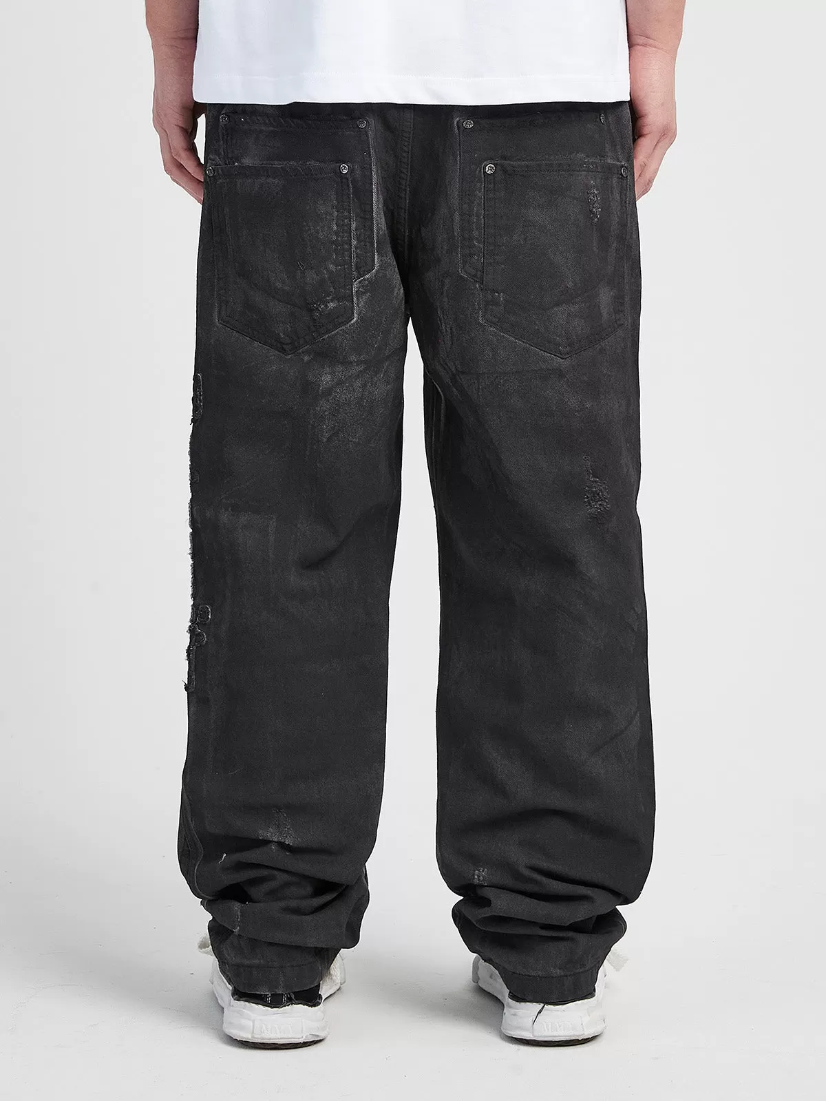 VINTAGE DENIM - PAINTED BLACK