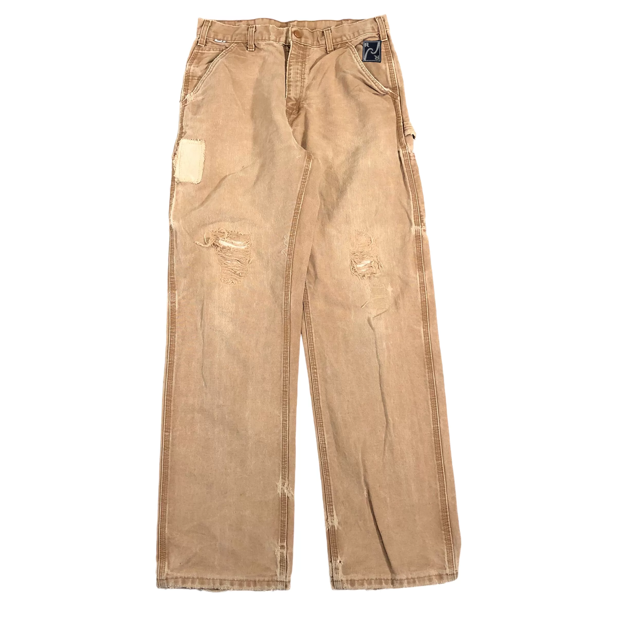 W32 Patchwork Repair Carhartt Pants