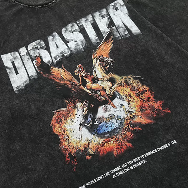 Washed Fire T Shirt