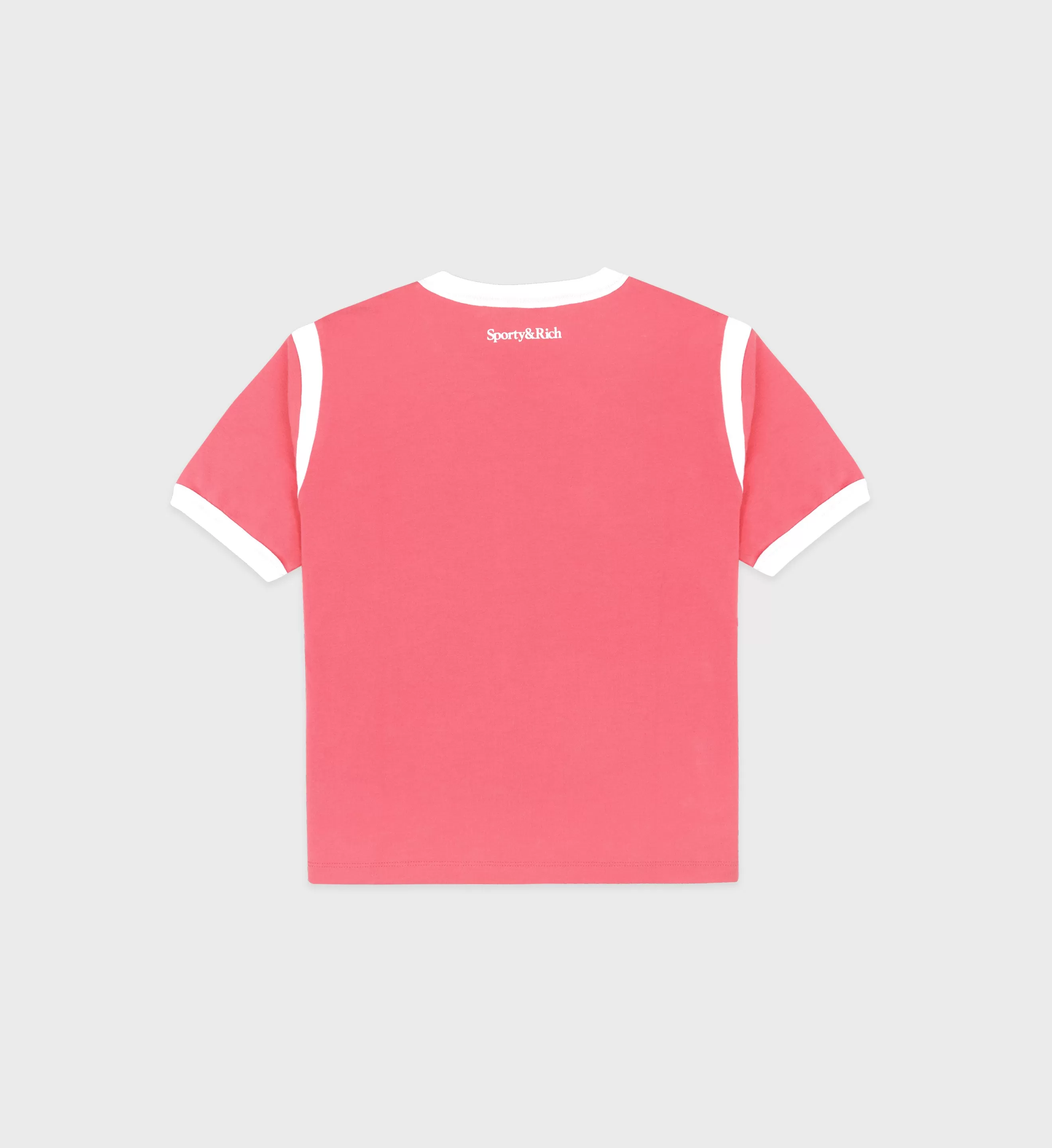 Wellness 94 Sports Tee - Cotton Candy/White