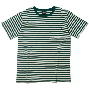 West NYC Stripe Tee Forest/Sail